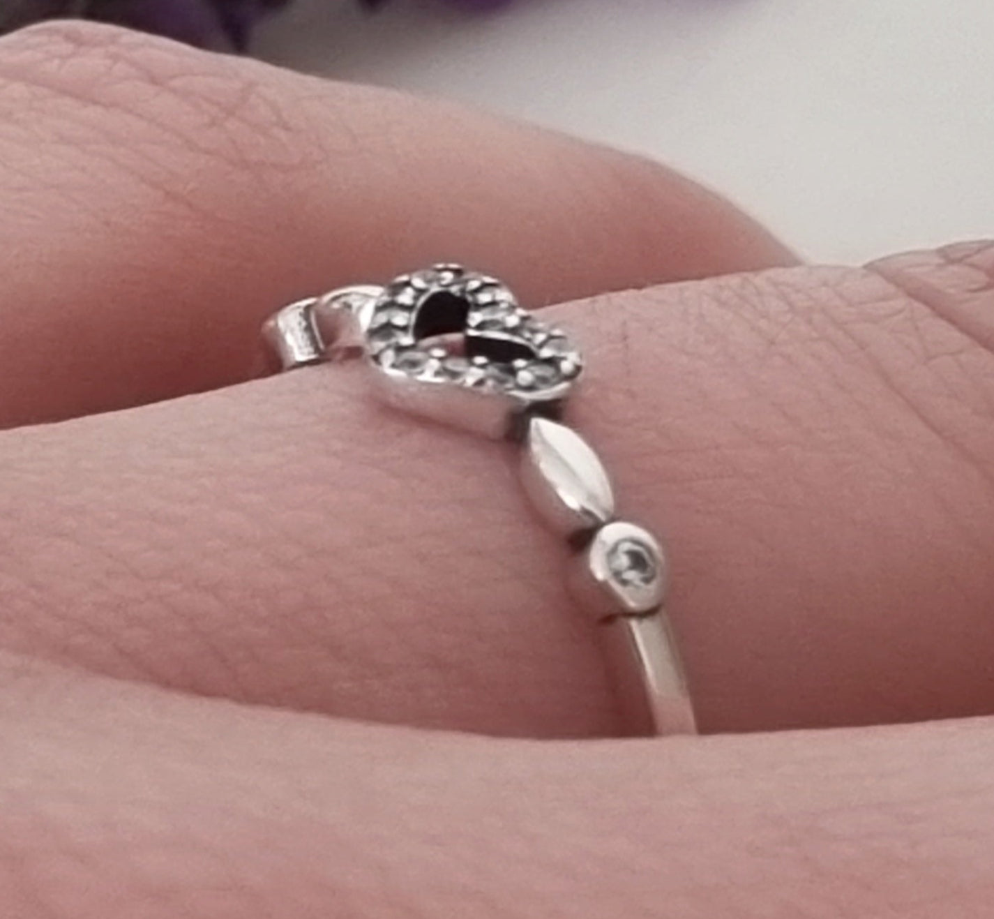 Anillo Corazón en Plata - Joyas Alicanto