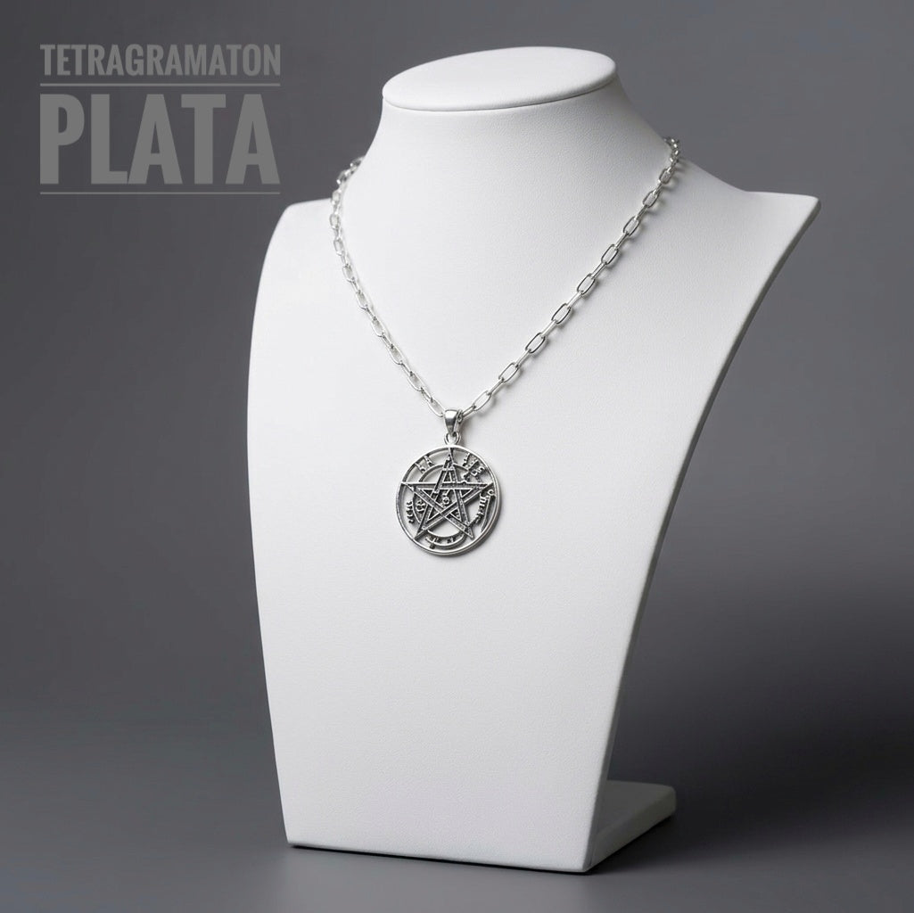 Colgante Tetragrámaton de Plata 925