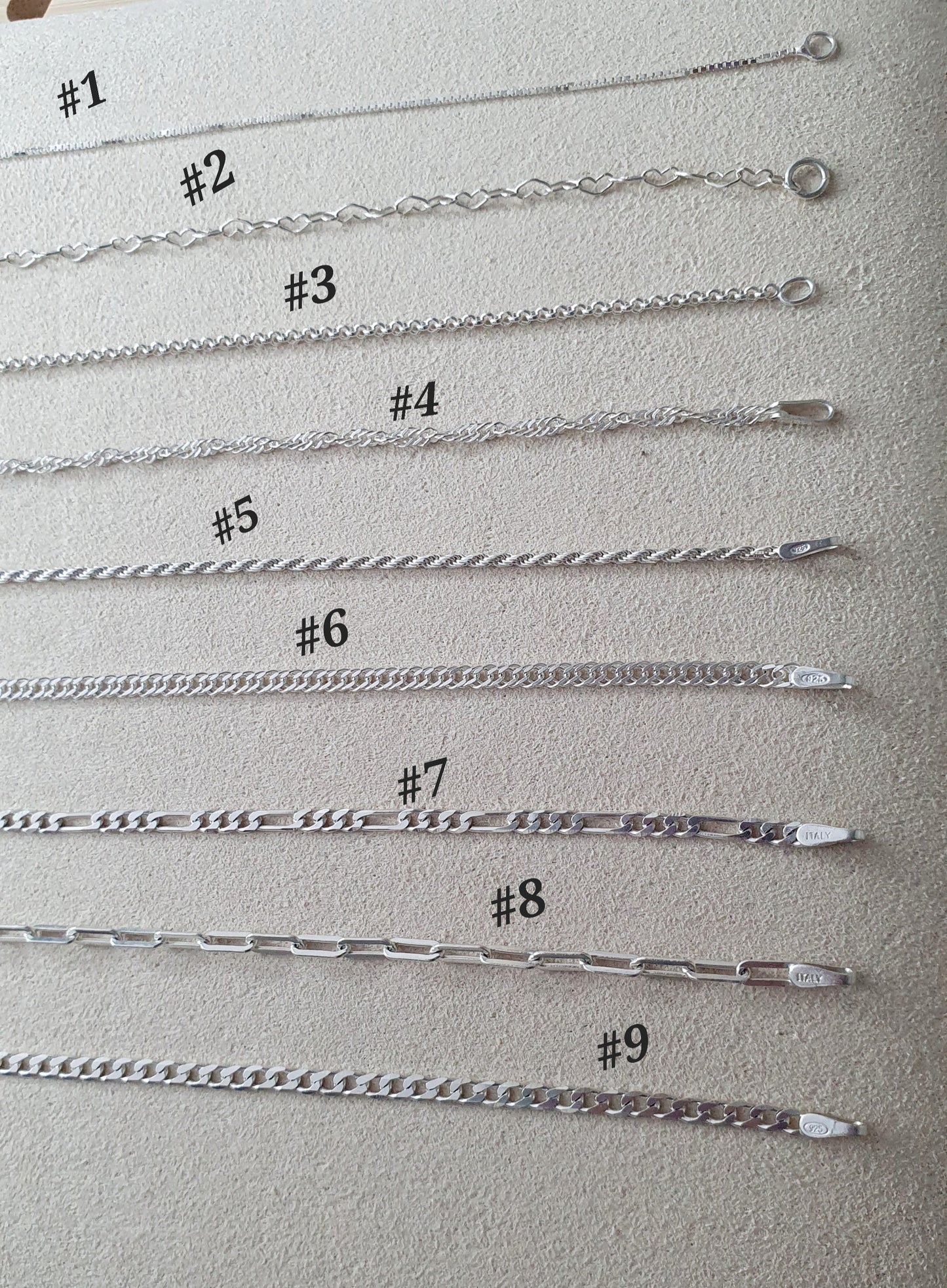 Cadenas Plata