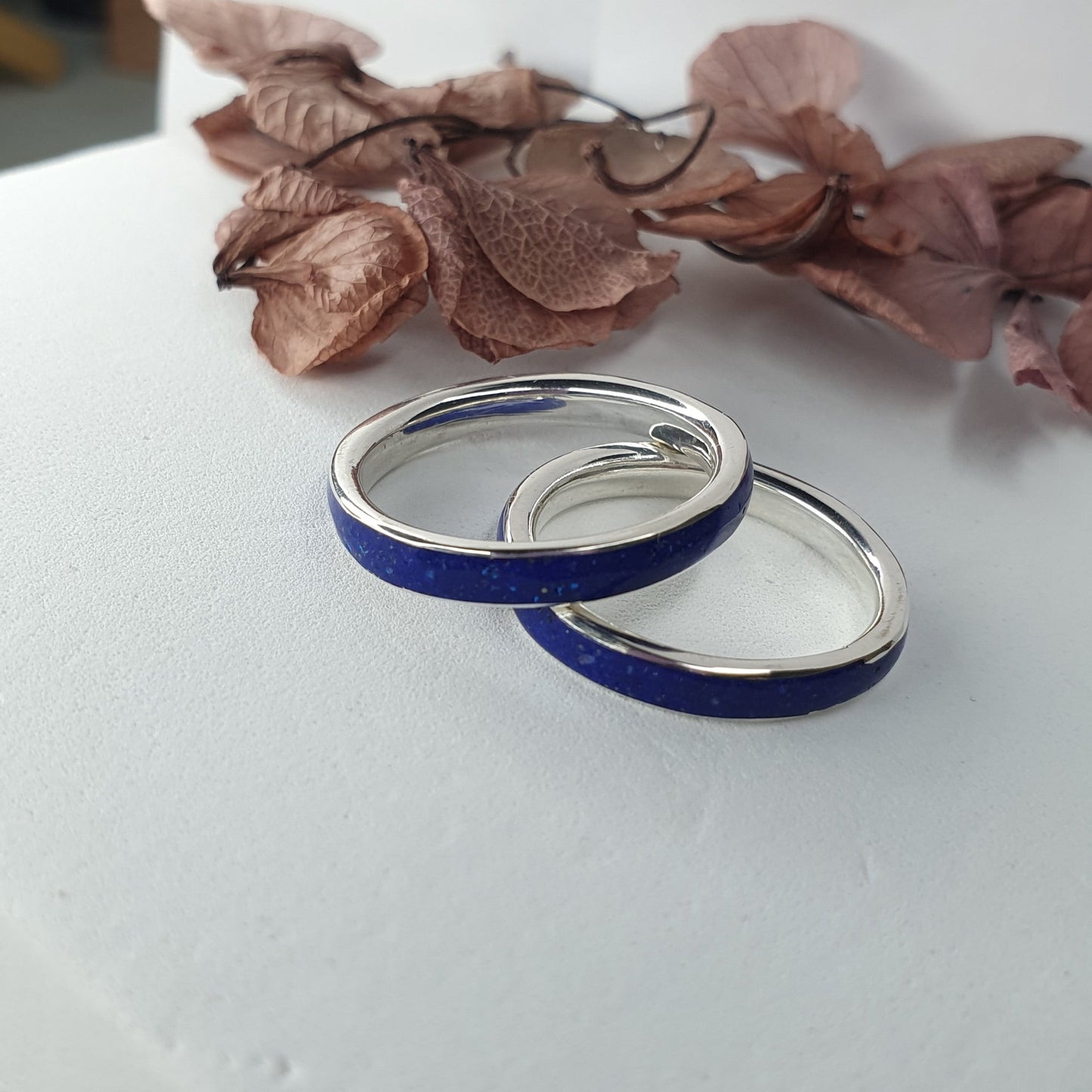 Anillo Plata Ilusión o Promesa con Lapislázuli