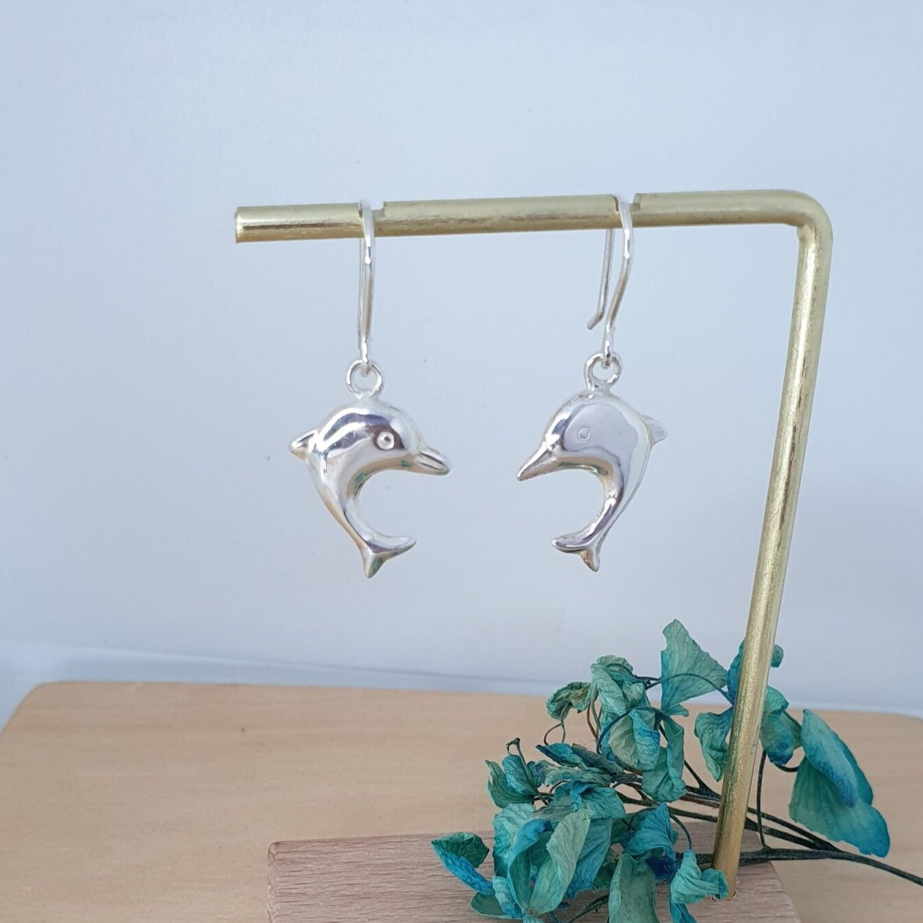 Aro Plata Delfín Inflado - Joyas Alicanto