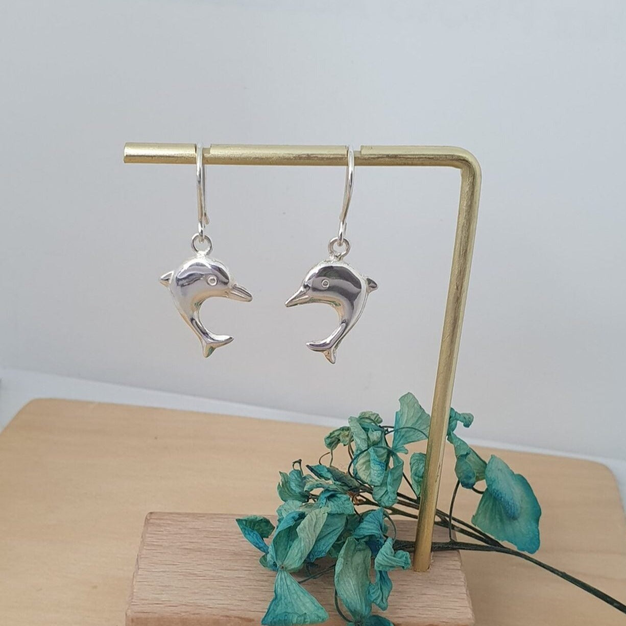 Aro Plata Delfín Inflado - Joyas Alicanto