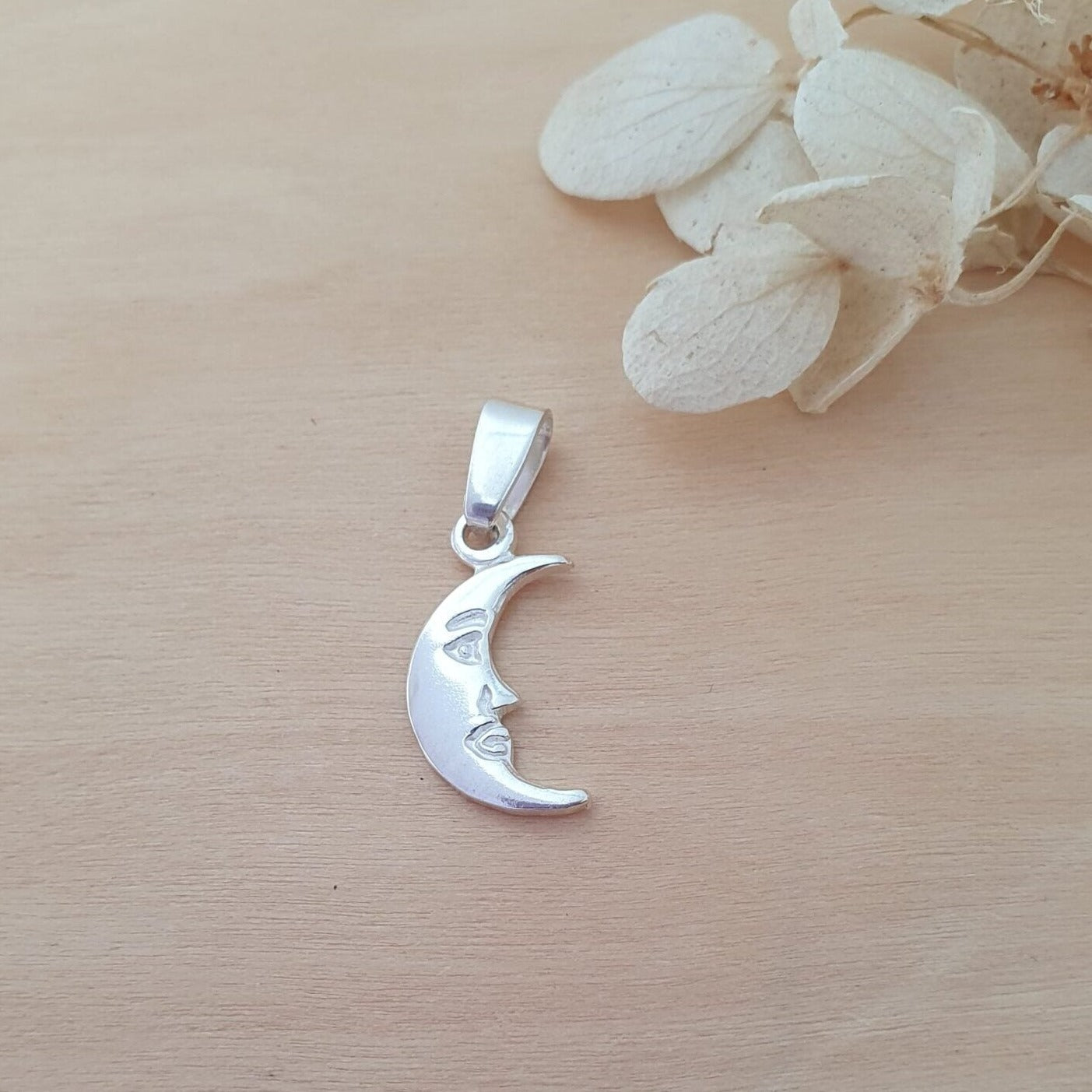 Colgante Plata Media Luna