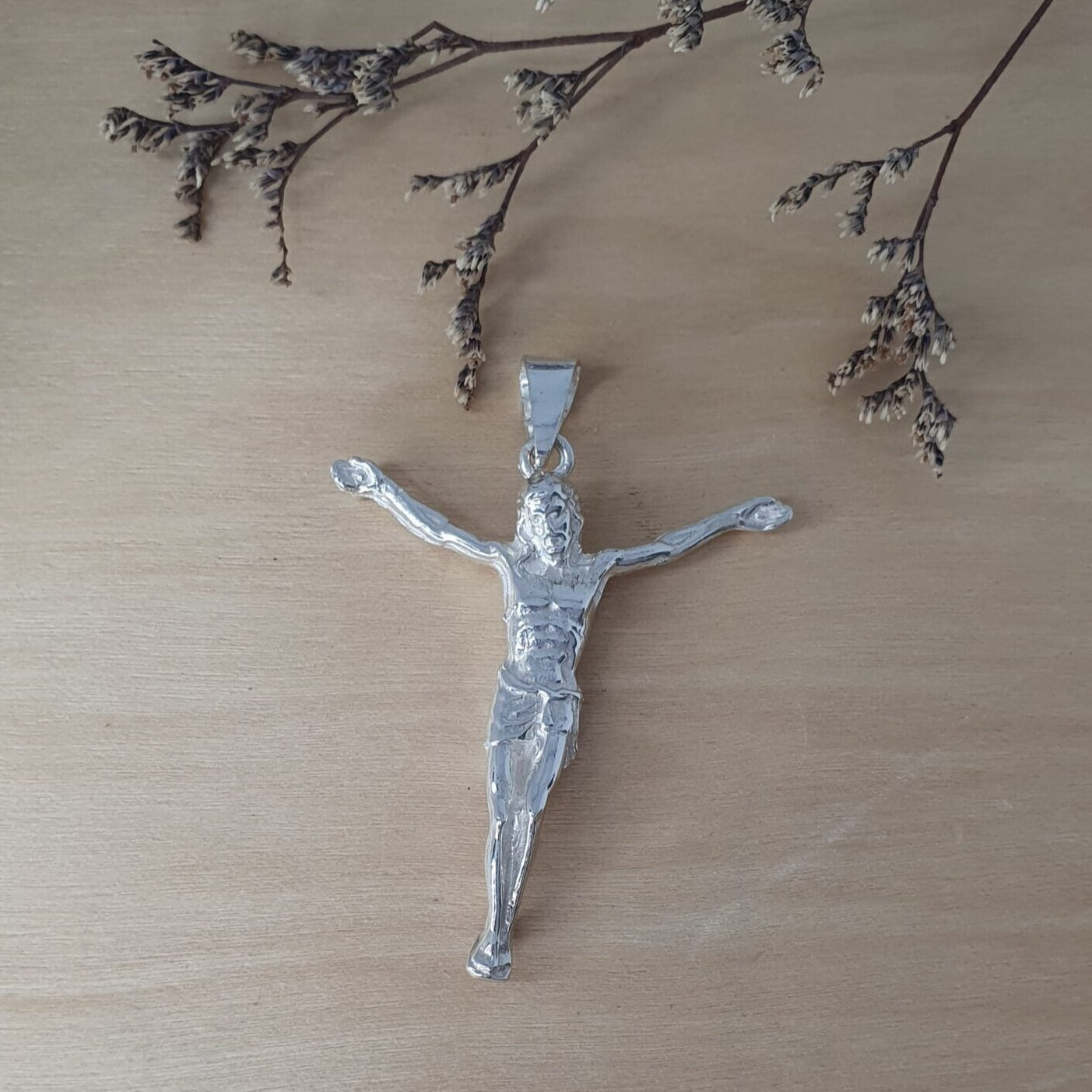 Cristo de Plata 45mm - Joyas Alicanto