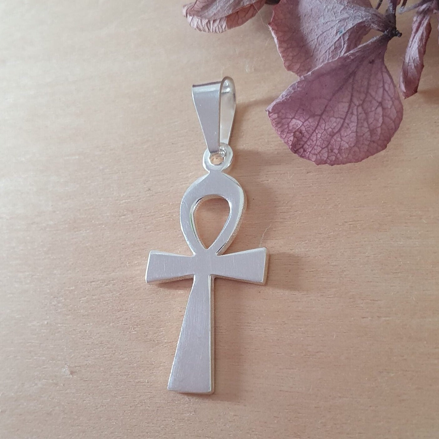 Cruz Egipcia de Plata 30mm