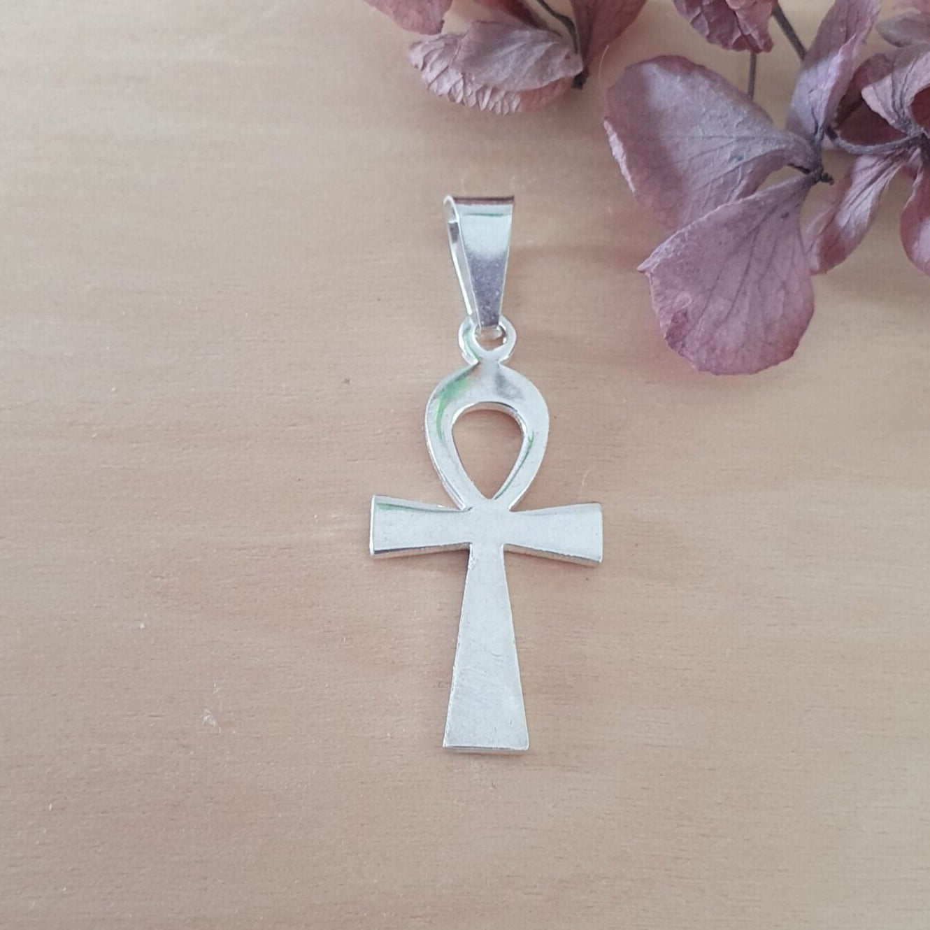 Cruz Egipcia de Plata 30mm