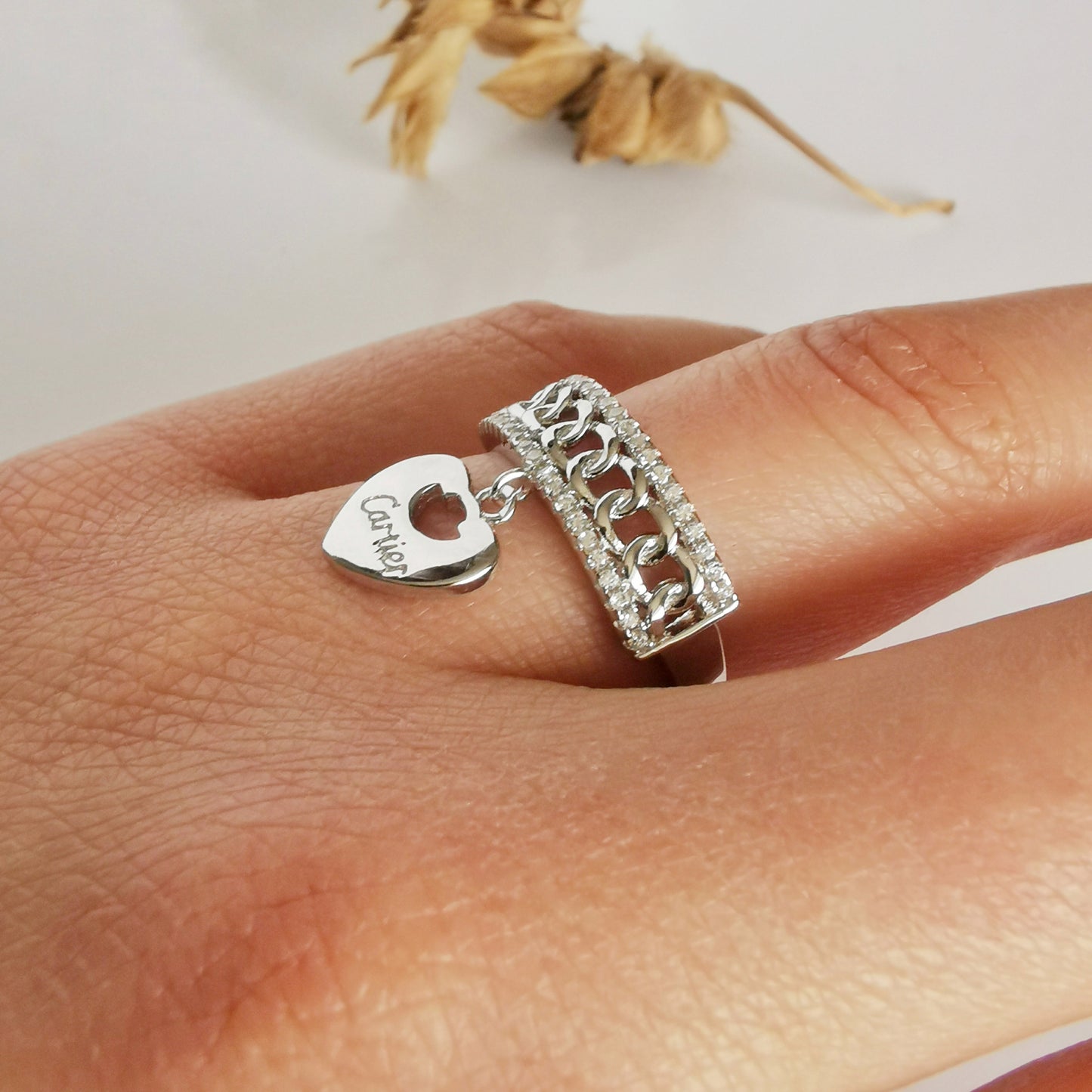 Anillo Plata Cartier I