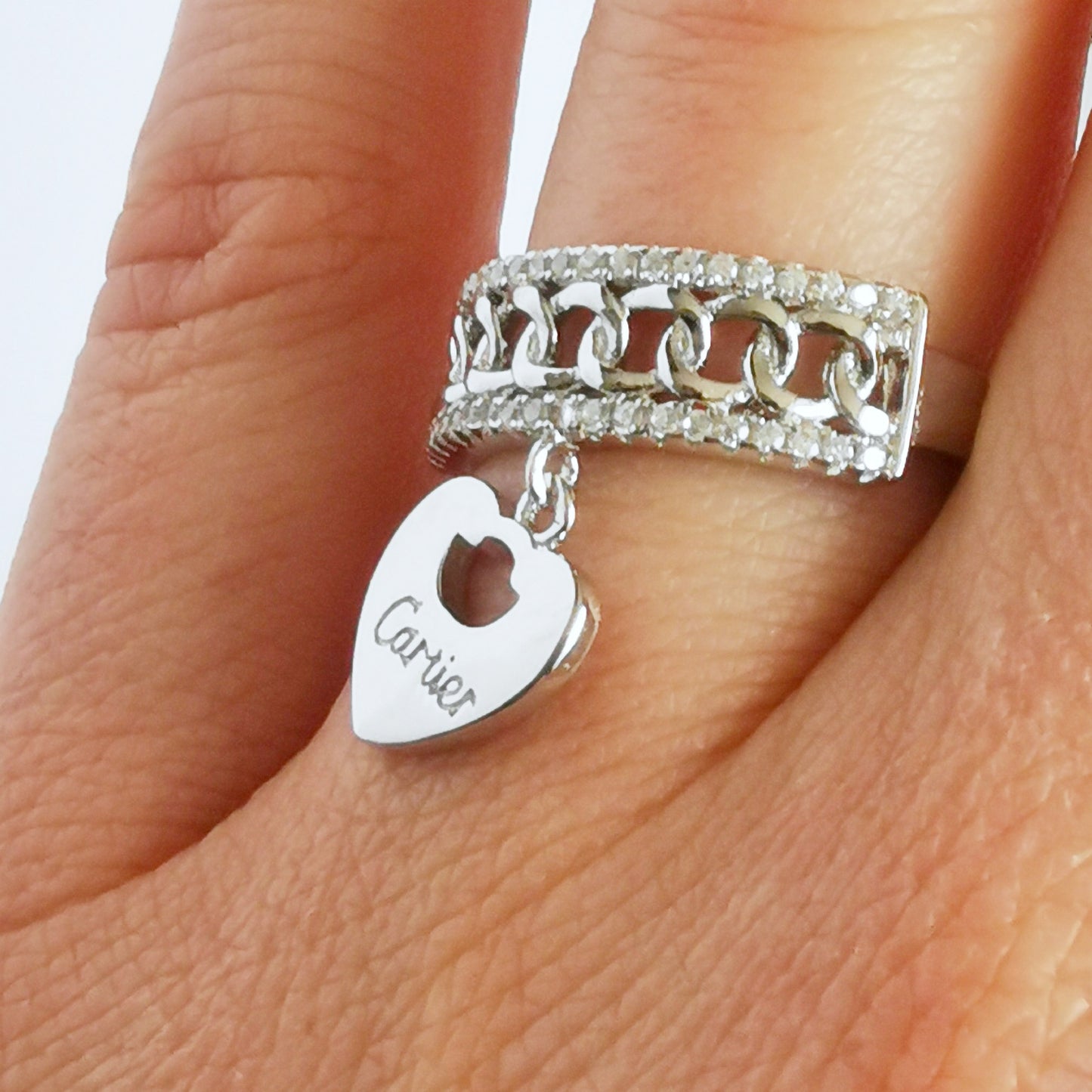 Anillo Plata Cartier I