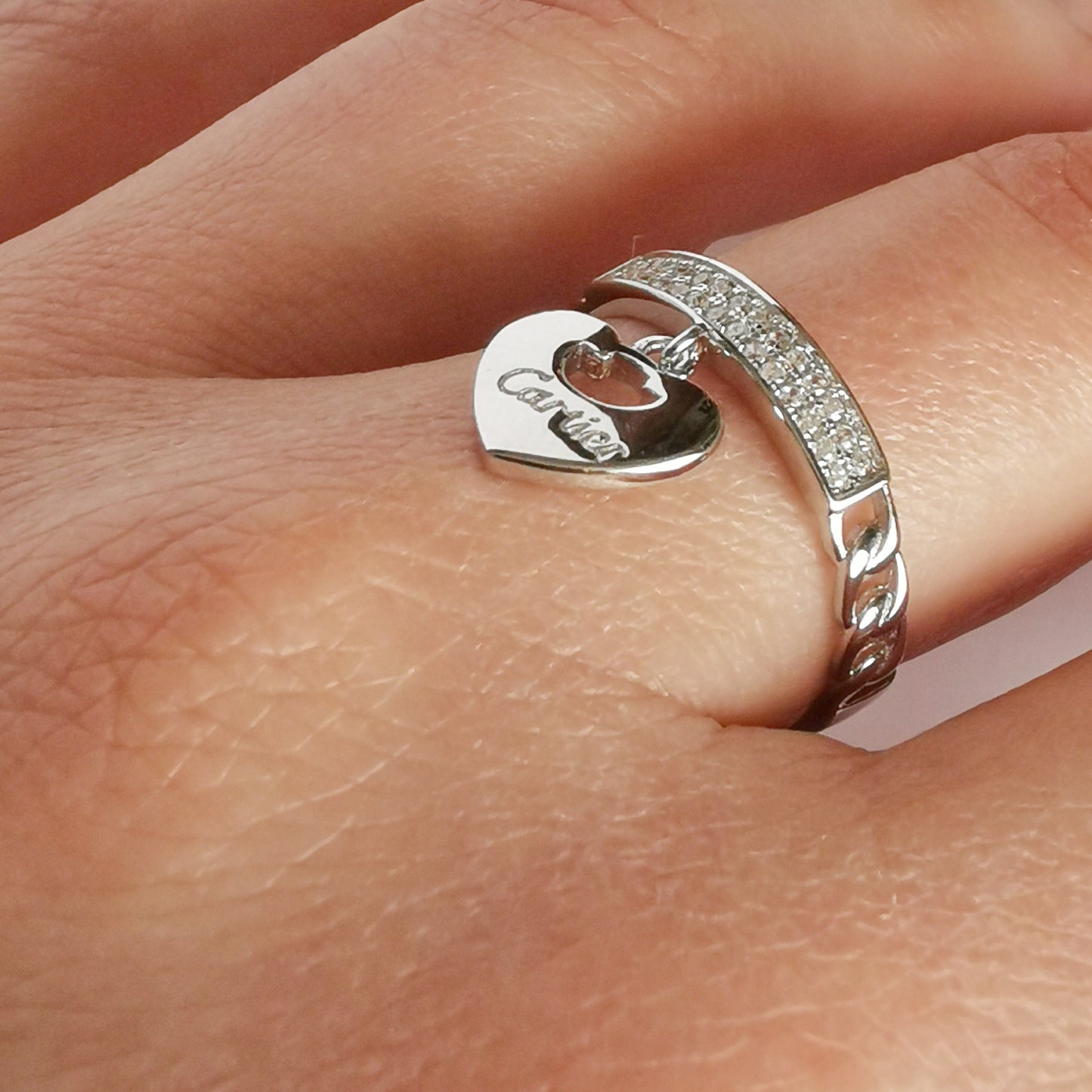Anillo Plata Cartier II