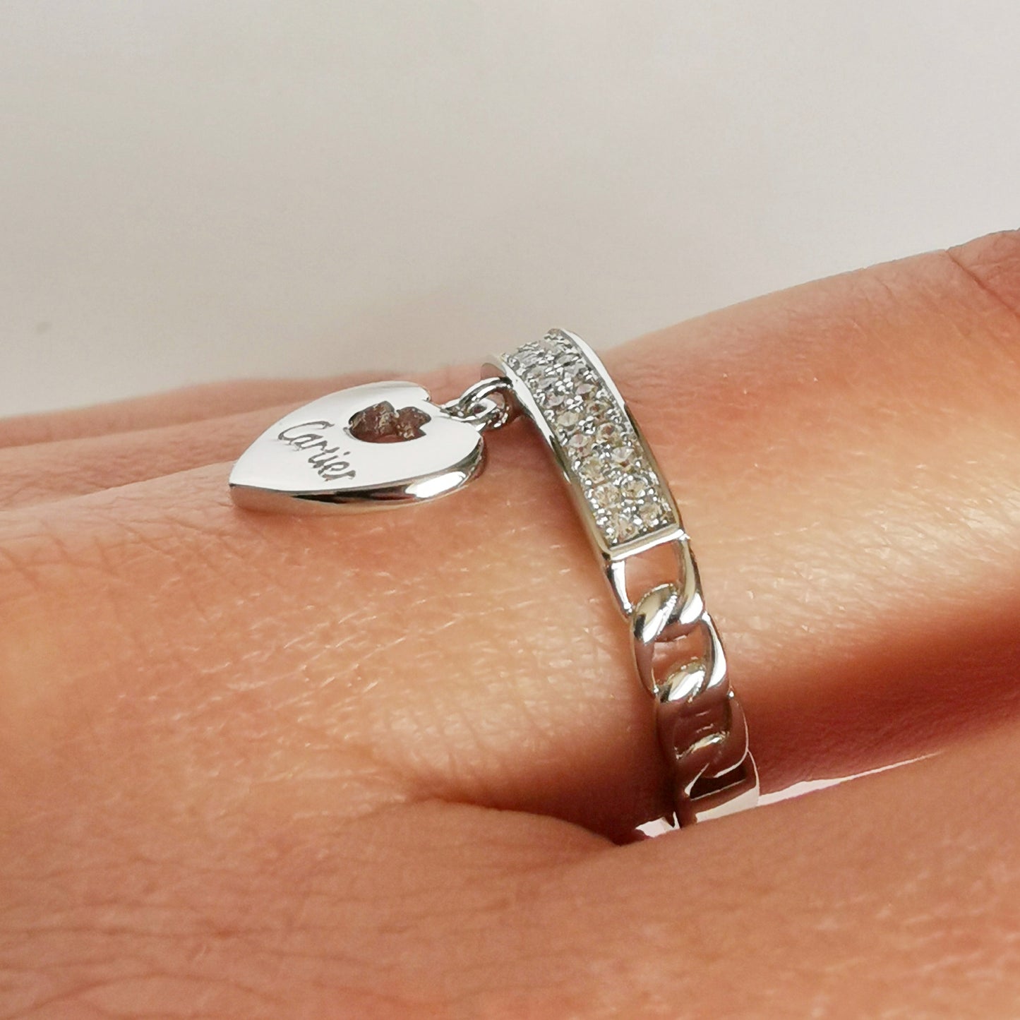 Anillo Plata Cartier II