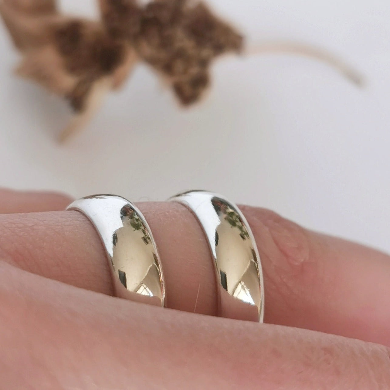 Anillo Plata Argolla Española