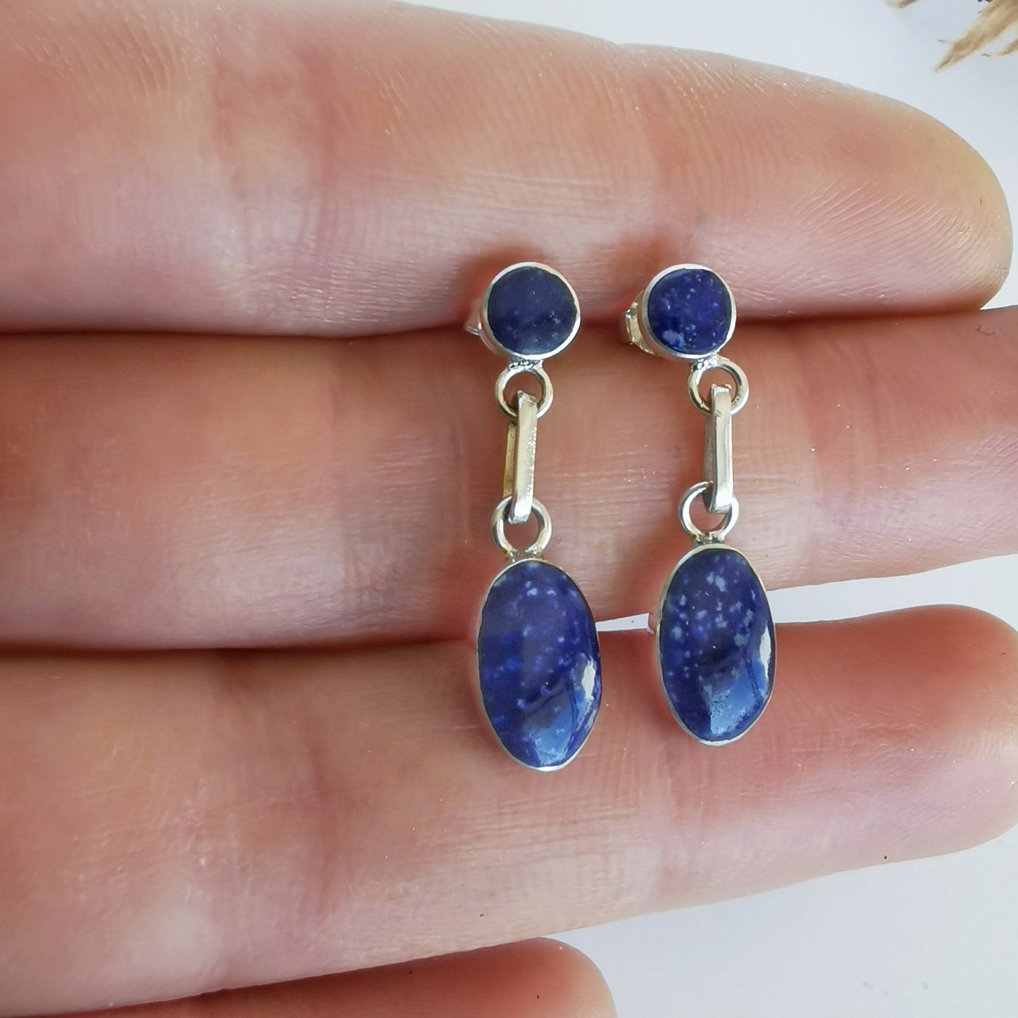 Aro Plata con Piedra Natural - Joyas Alicanto