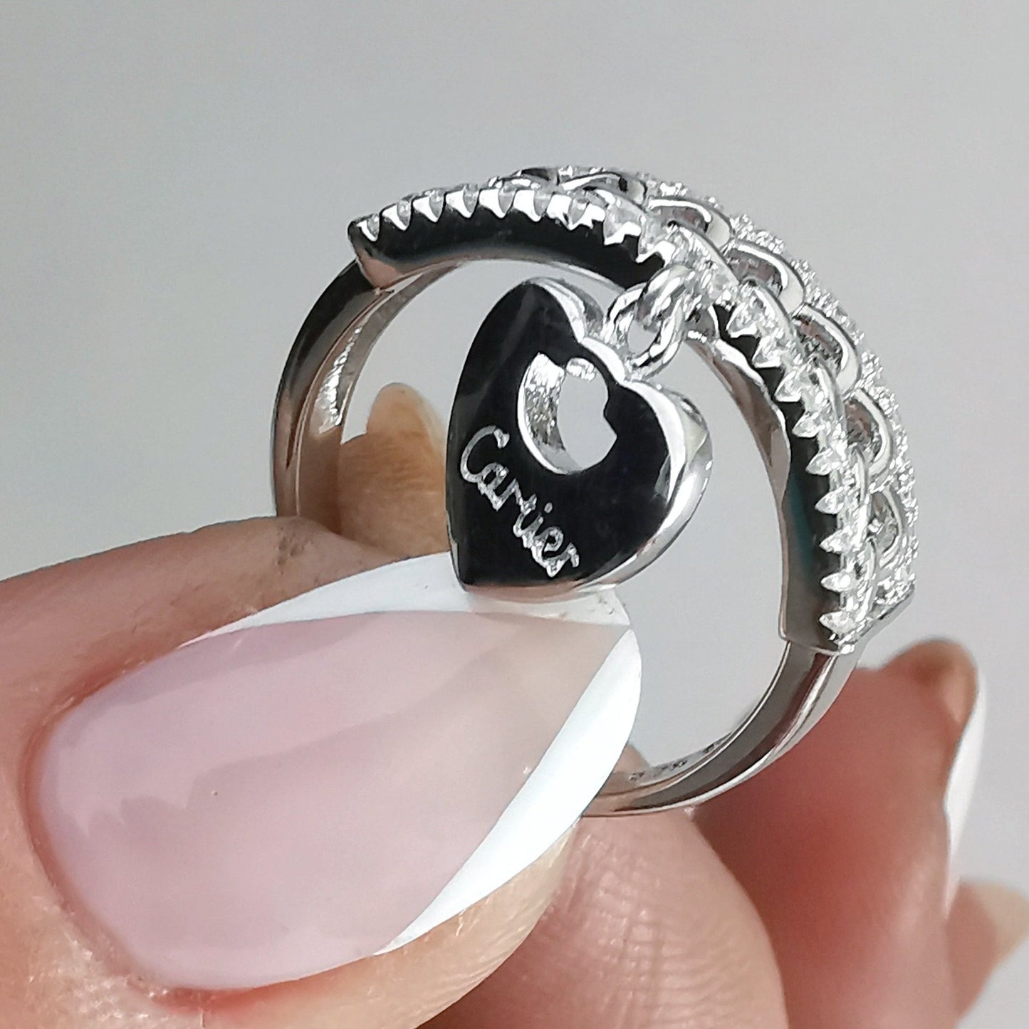 Anillo Plata Cartier I