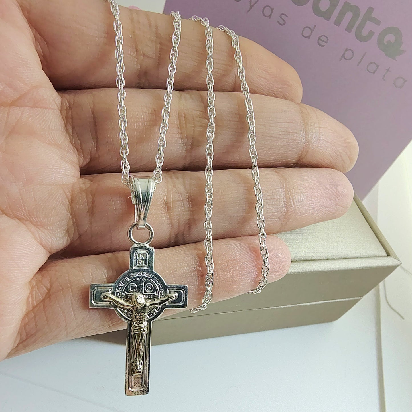 Cadena de Plata Singapur 950 Nacional