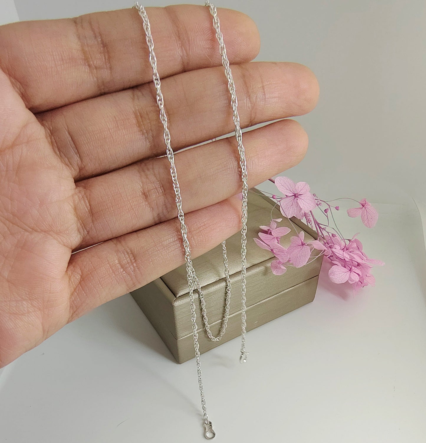 Cadena de Plata Singapur 950 Nacional