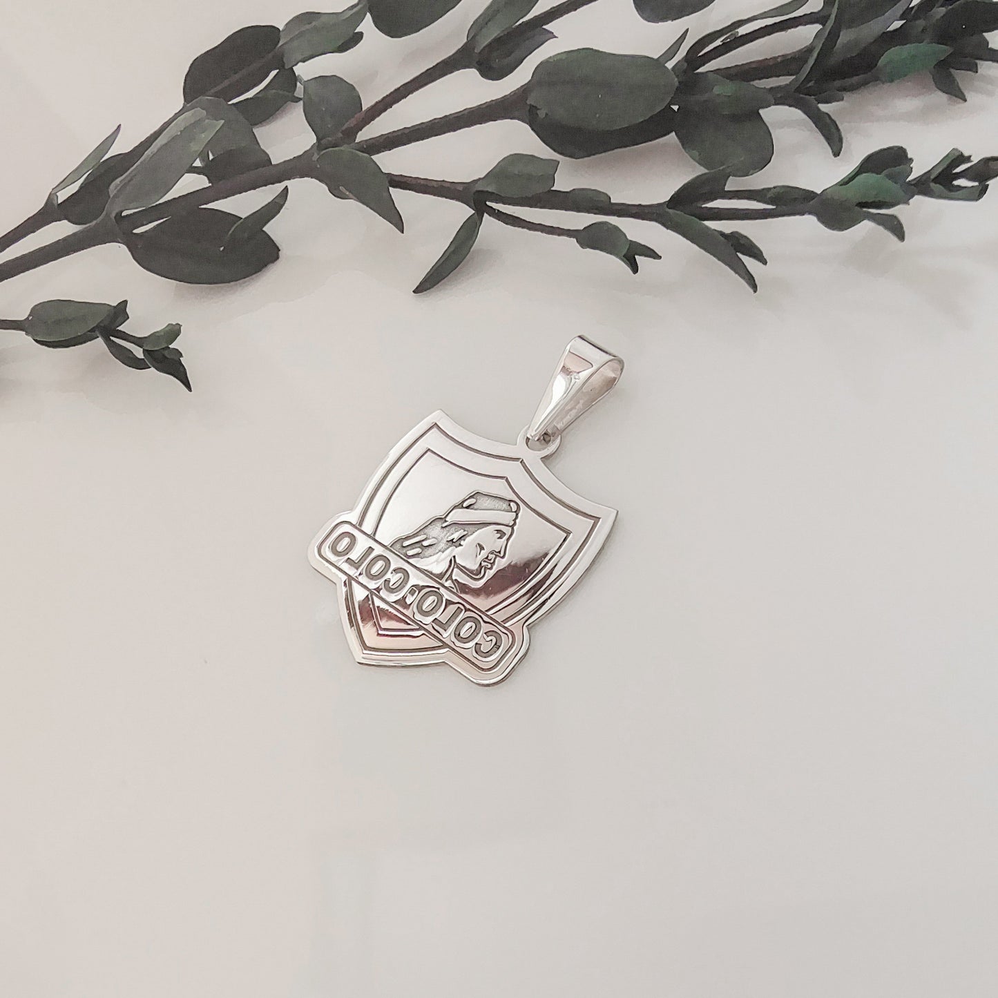 Medalla Plata Colo-Colo 30mm.