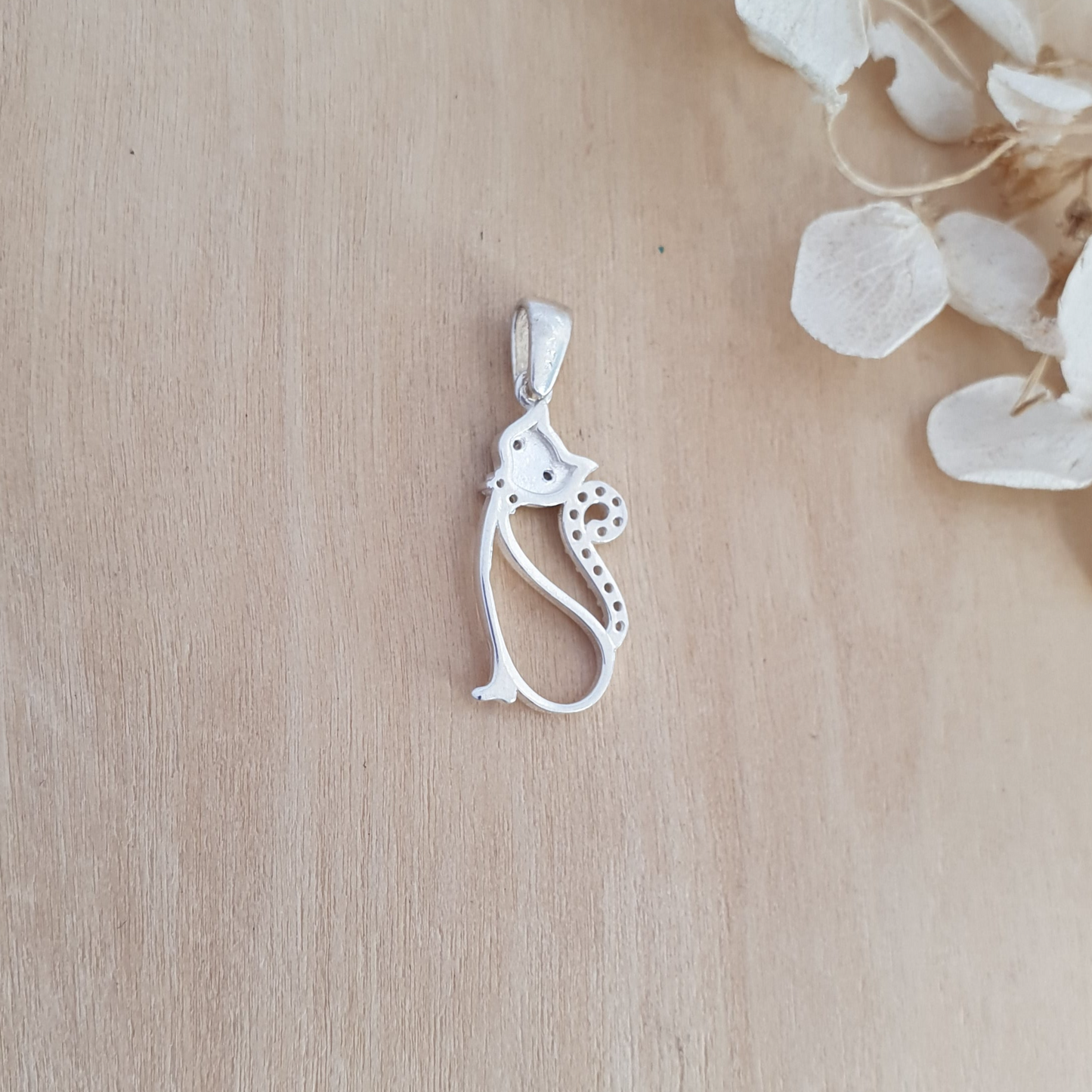 Colgante Plata Gatito - Joyas Alicanto