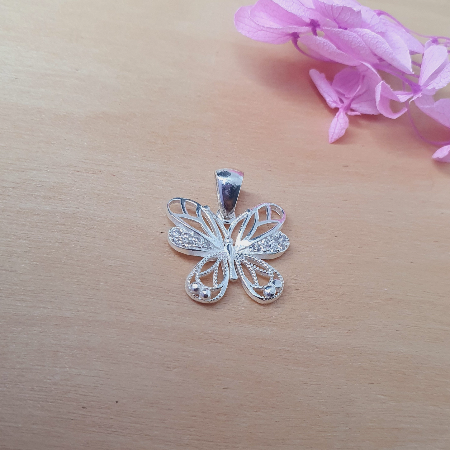 Colgante Plata Mini Mariposa I