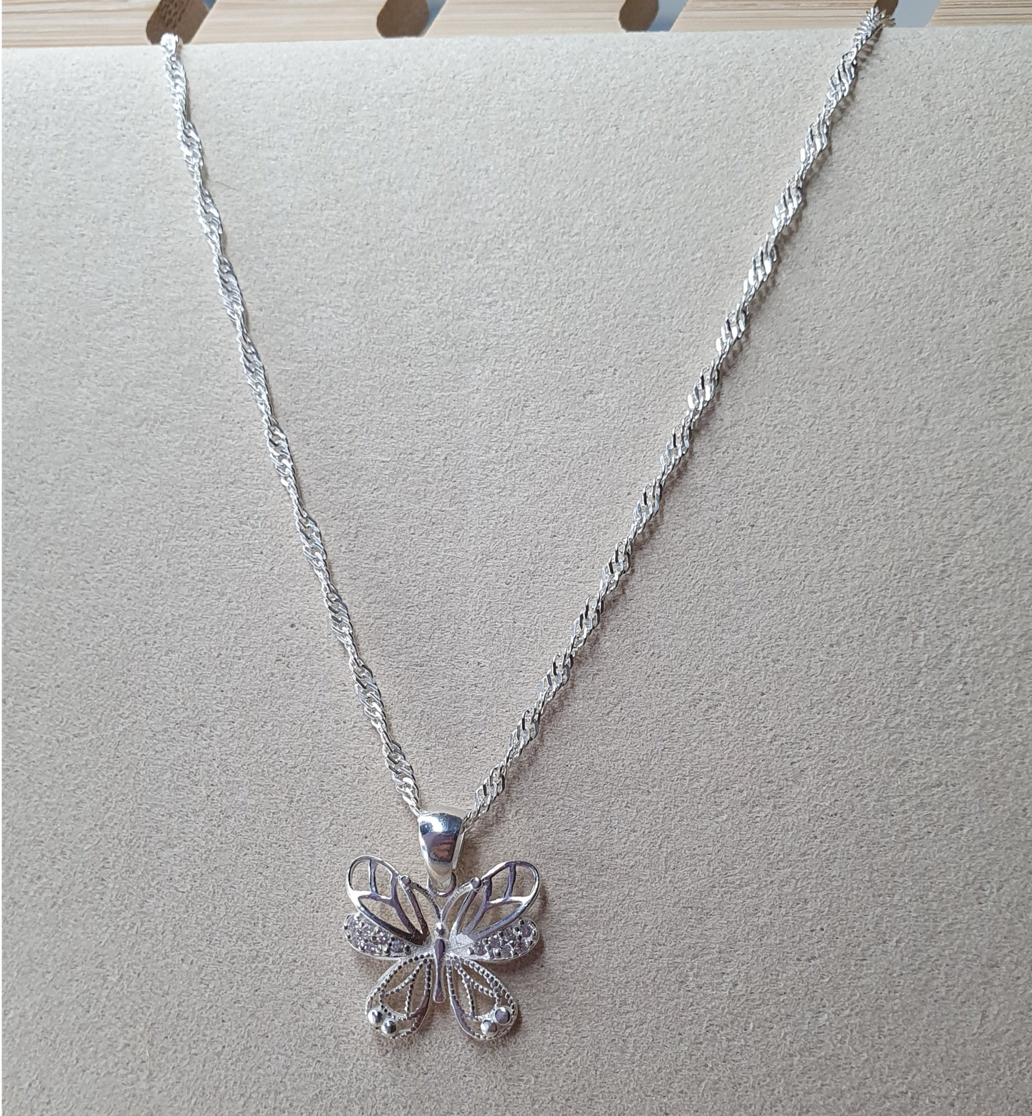 Colgante Plata Mini Mariposa I