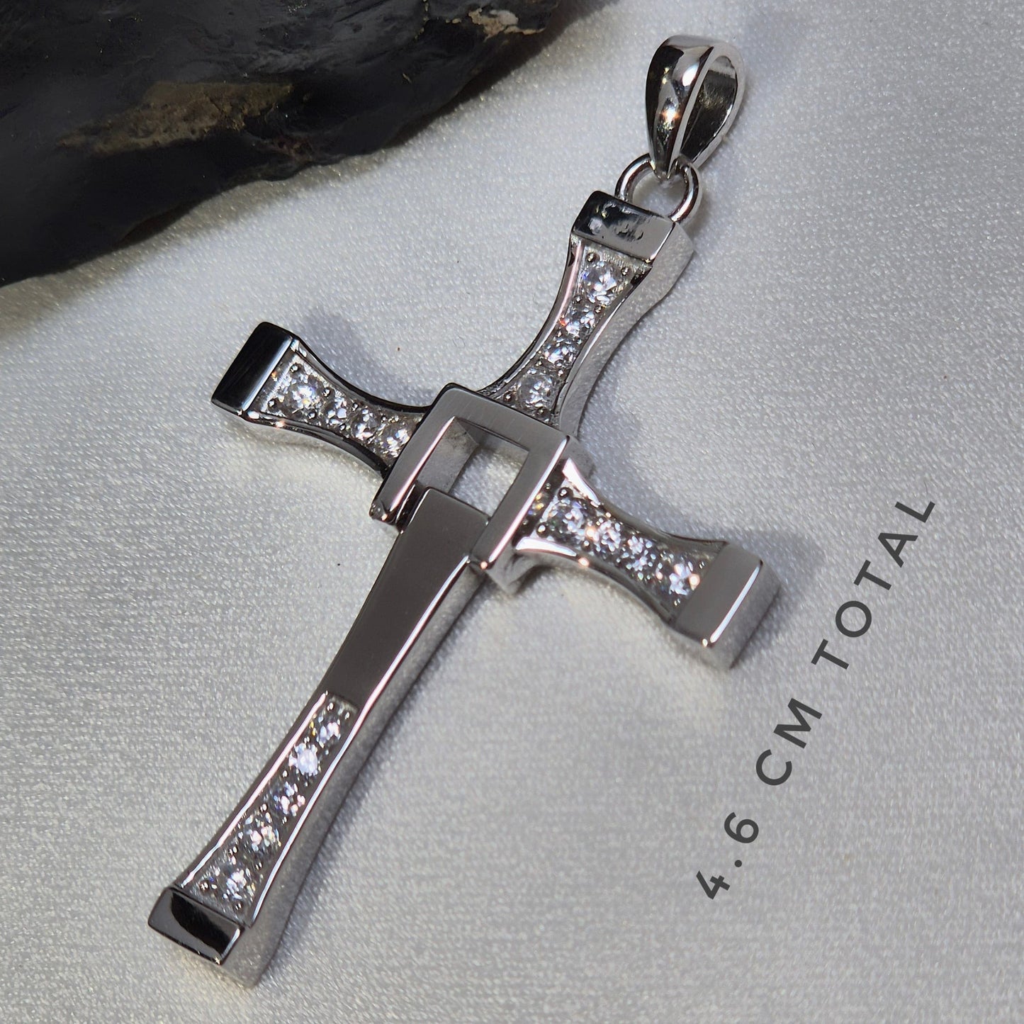 Cruz de Plata 925 estilo Toretto
