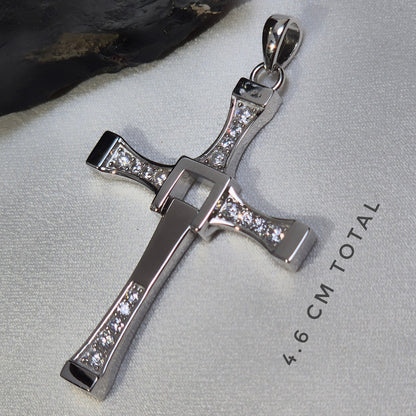 Cruz de Plata 925 estilo Toretto
