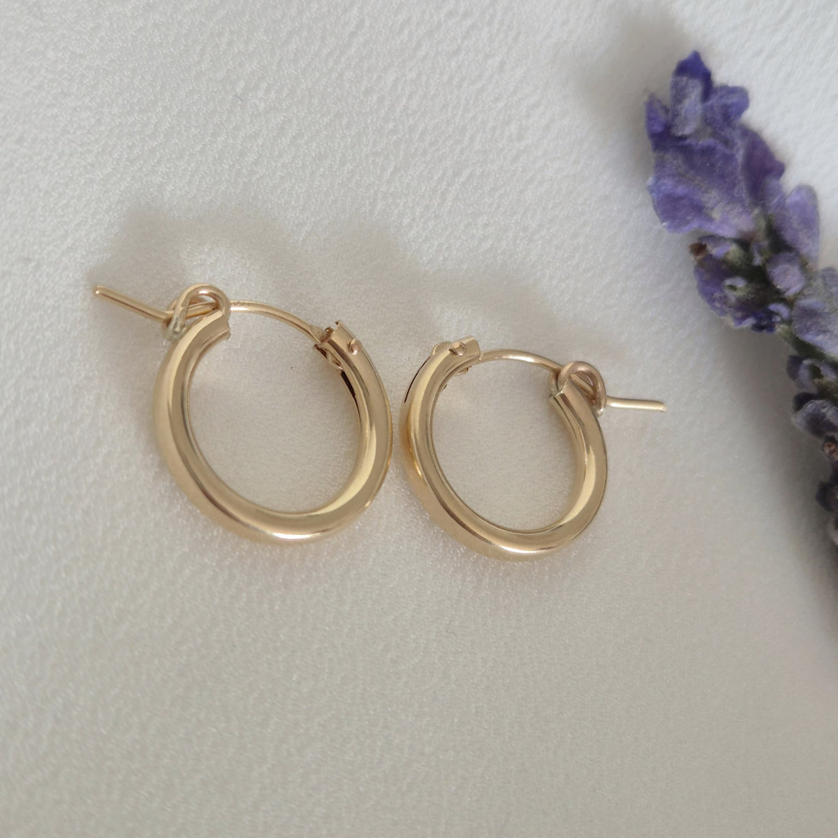 Aros Oro 14kl G.F 15 mm