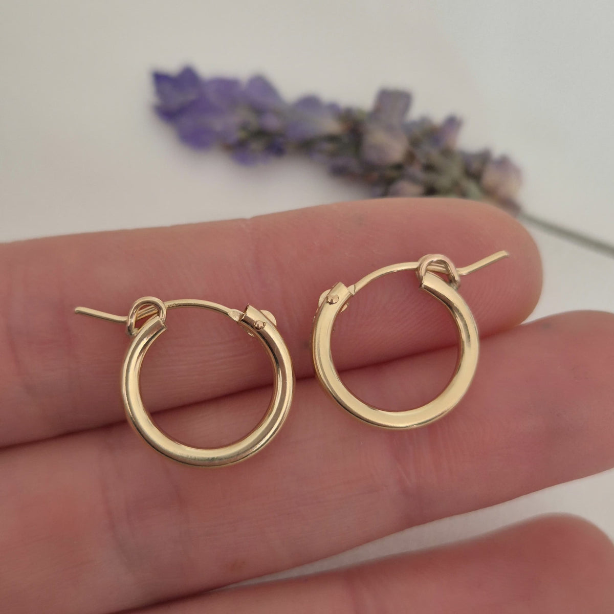 Aros Oro 14kl G.F 15 mm