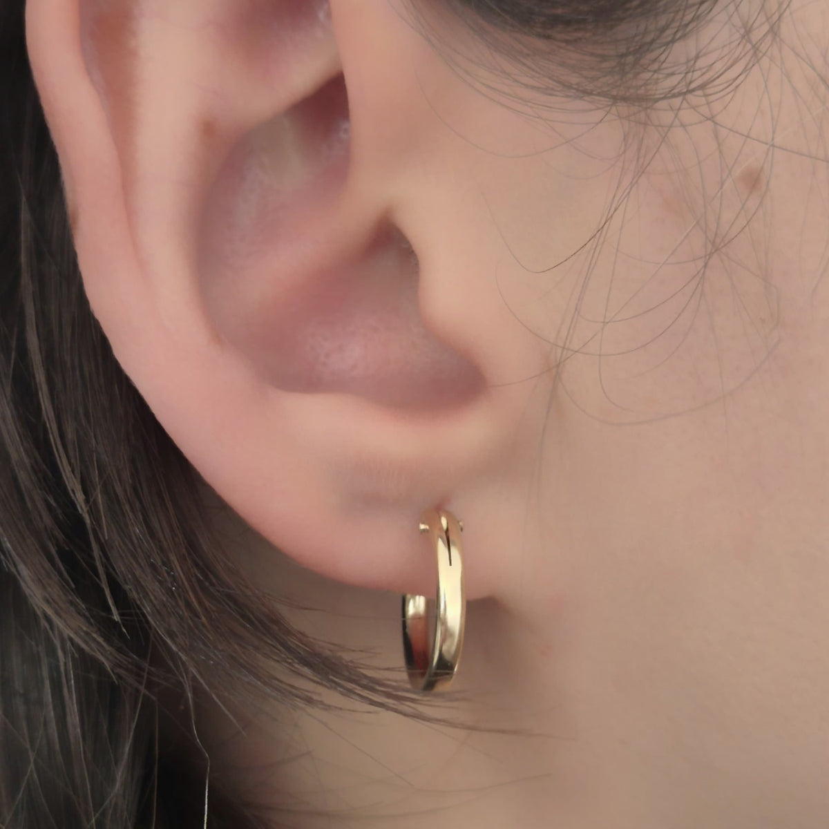Aros Oro 14kl G.F 15 mm