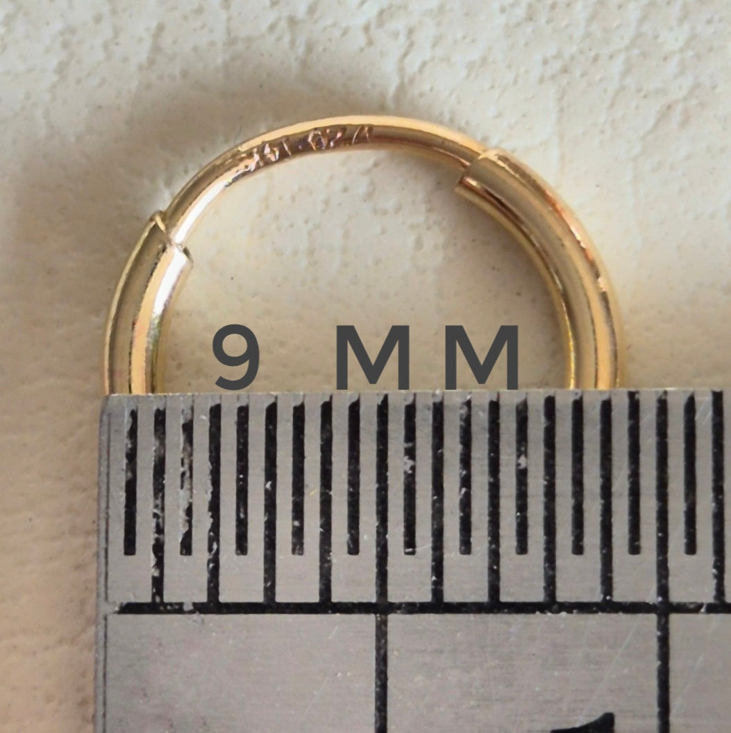 Aro Argolla Oro 14K G.F Pequeña