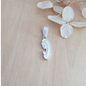 Medalla Plata Virgen María 15mm. - Joyas Alicanto
