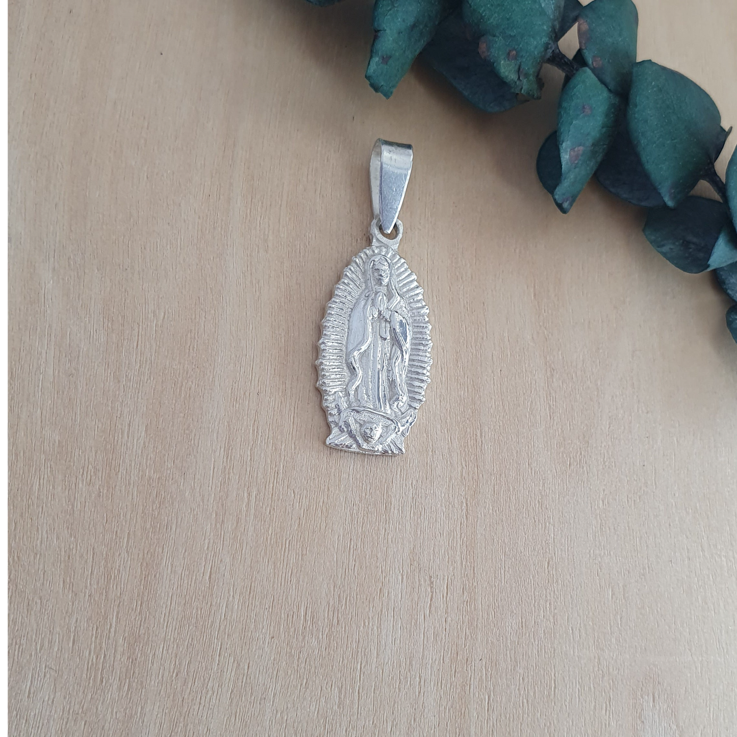 Medalla Plata Virgen de Guadalupe