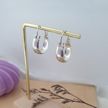 Aro Plata Argolla Bote 20mm. - Joyas Alicanto