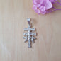 Cruz Caravaca de Plata 30 mm I - Joyas Alicanto