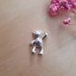 Colgante Plata Mini Osito - Joyas Alicanto