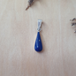 Colgante Plata Mini Gota Lapislazuli. - Joyas Alicanto