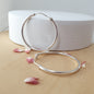 Aro Plata Argolla 31mm. - Joyas Alicanto