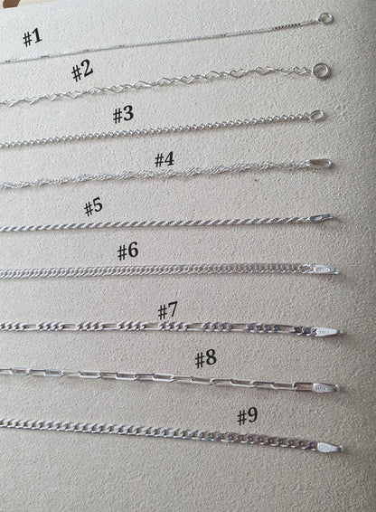 Cadenas Plata - Joyas Alicanto