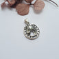 Colgante Plata Herradura con Caballo - Joyas Alicanto
