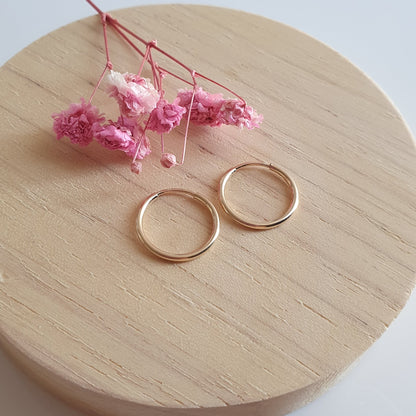 Aro Argolla Oro 14kl. - Joyas Alicanto