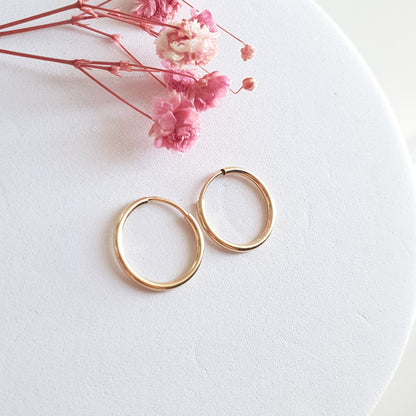 Aro Argolla Oro 14kl. - Joyas Alicanto