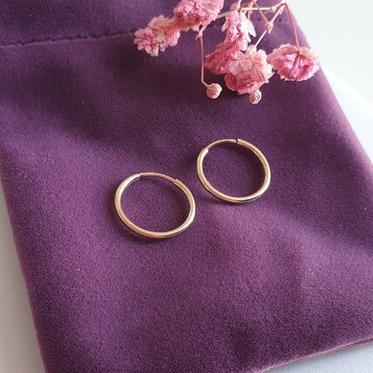 Aro Argolla Oro 14kl. - Joyas Alicanto