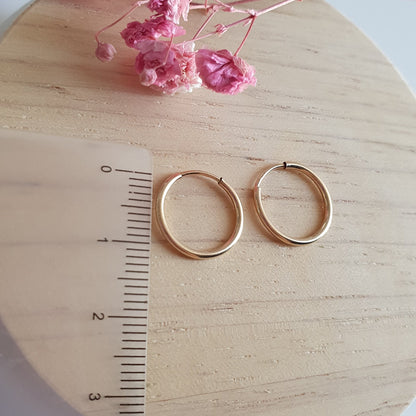 Aro Argolla Oro 14kl. - Joyas Alicanto