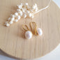 Aro Plata Dorada con Perla Natural - Joyas Alicanto