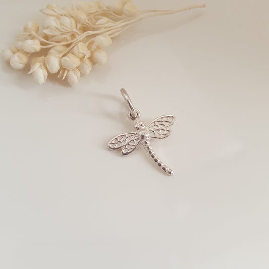 Colgante Plata Libelula