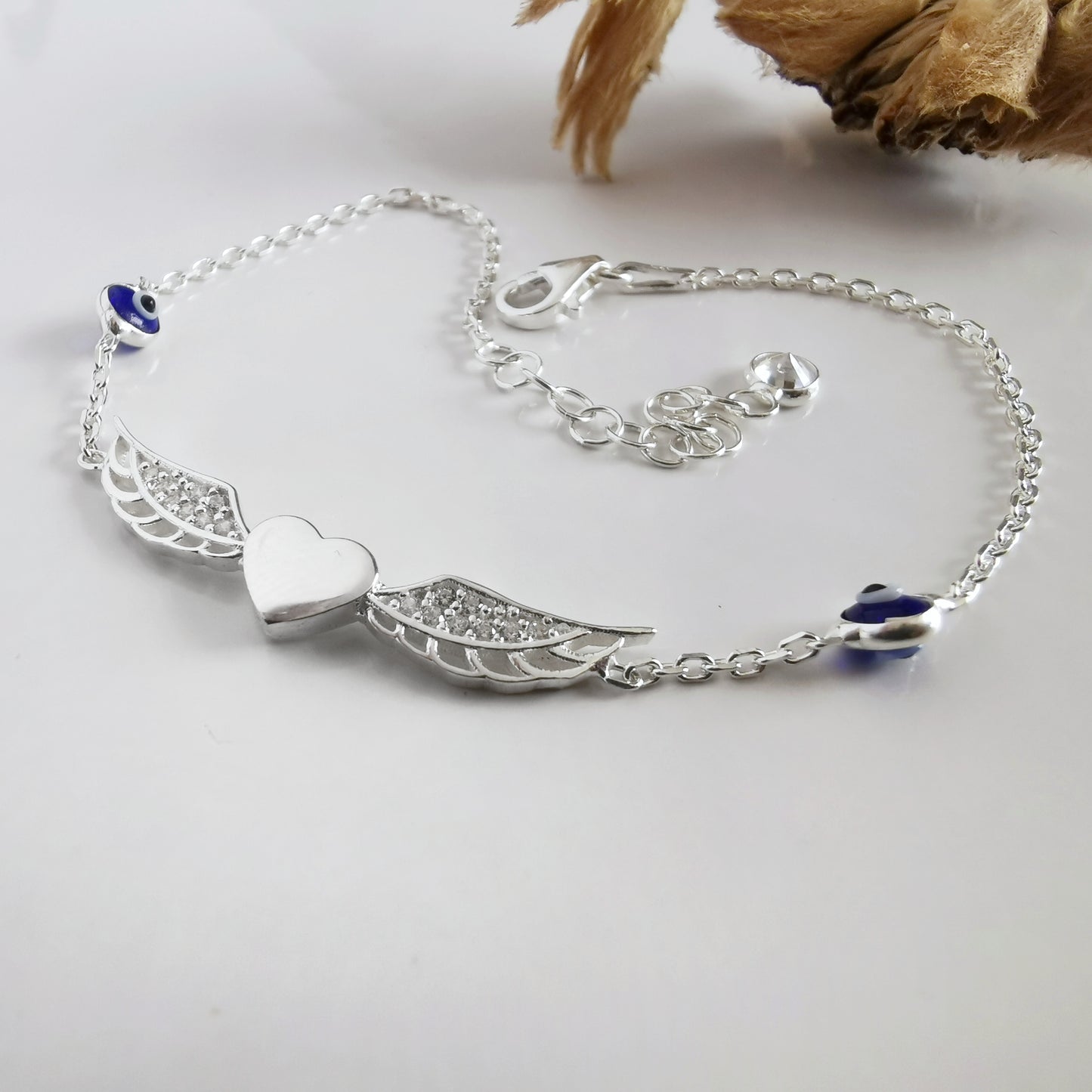 Pulsera Plata Alitas