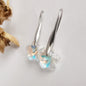 Aro Plata Cristal Flor Tornasol - Joyas Alicanto