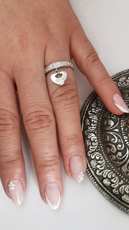 Anillo Plata Cartier II - Joyas Alicanto