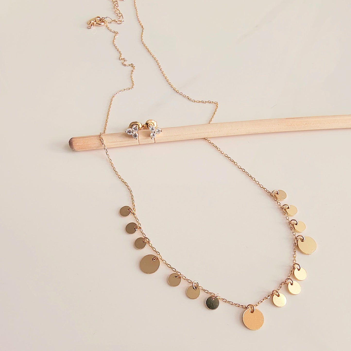 Conjunto Plata Dorada