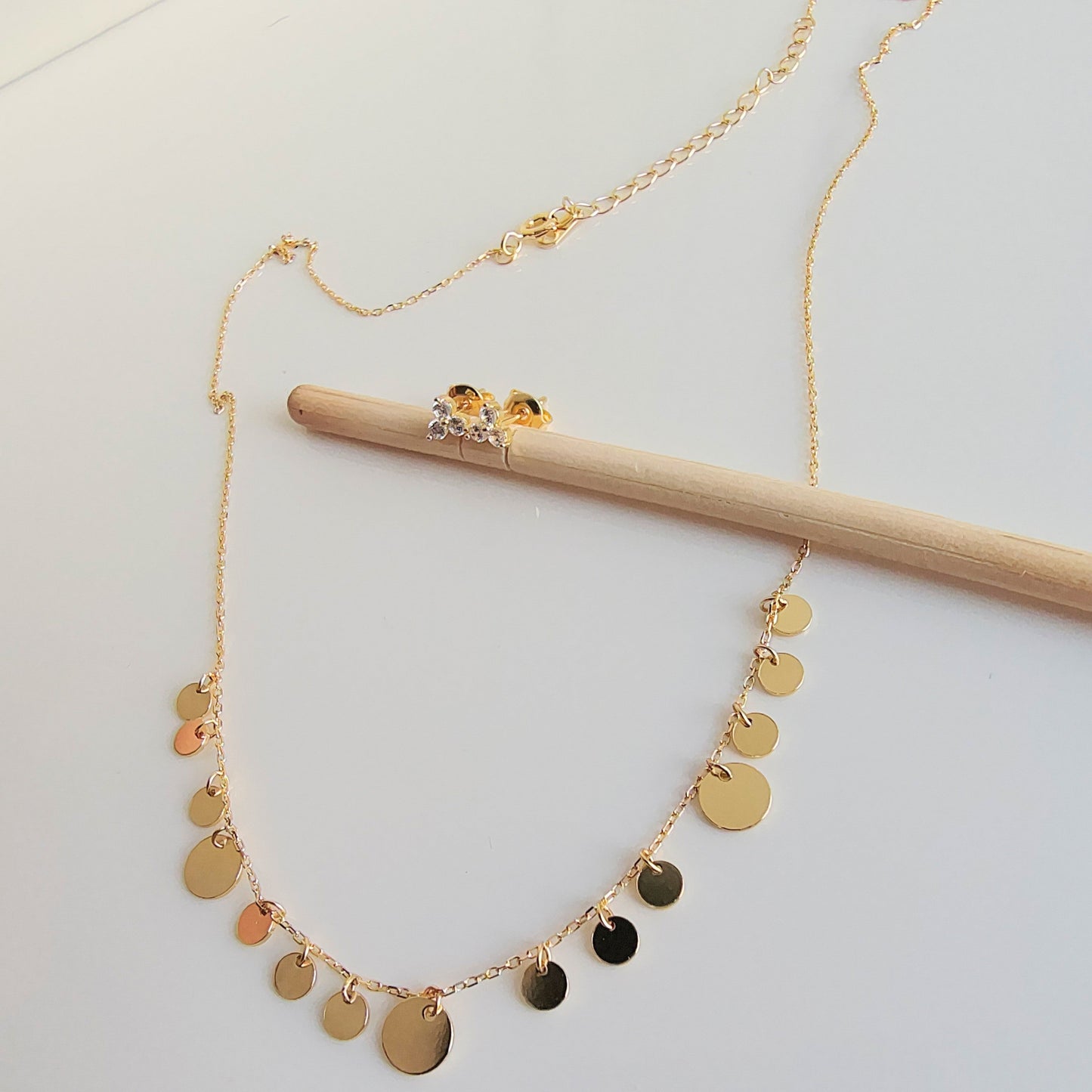 Conjunto Plata Dorada