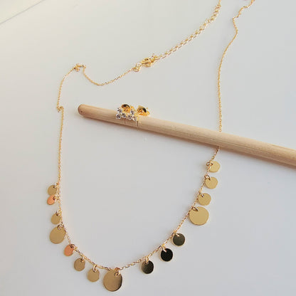 Conjunto Plata Dorada